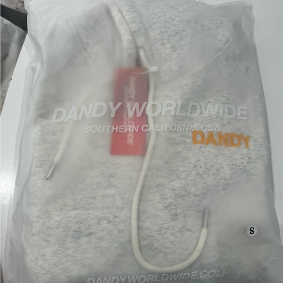 Dandy "Gift Giving" Oversized Lux Hoodie in Heather Gray Size small - Picture 6 of 7